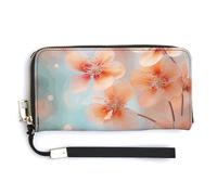 KLWQR Portefeuille en cuir imperméable avec fermeture éclair autour du sac à main Capture The Moment Porte-cartes de crédit Pochette pour femme Style 20 x 10,5 cm, Style :, 20.0*10.5cm