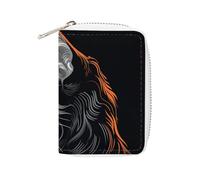 KLWQR Portefeuille RFID pour cartes de crédit pour femmes, joli petit portefeuille en cuir pour femme, étui de rangement léger et de chat avec fermeture éclair, style, 16 x 11,5 cm, Style :, 16x11.5cm