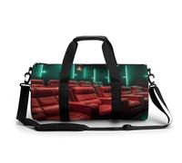 KLWQR Red Seat Sac de sport pour homme et femme avec compartiment à chaussures, poche humide, 45 cm/22,9 cm/22,9 cm, style 38, style 38, 45 cm/22,9 cm/22,9 cm, Style 38, 17.7in/9in/9in