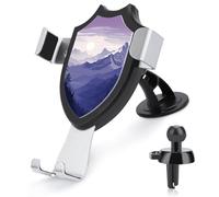 KLWQR Silhouette of Mountains Support de téléphone de voiture mains libres antidérapant ultra stable Support de téléphone de voiture universel compatible avec la plupart des téléphones portables