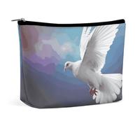 KLWQR Trousse de maquillage Peace Dove pour sac à main, trousse de maquillage étanche avec fermeture éclair, trousse de toilette de voyage pour femmes, style, taille unique, Style :, Taille unique