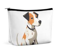 KLWQR Trousse de maquillage pour sac à main motif chien triste - Trousse de maquillage étanche avec fermeture éclair - Trousse de toilette de voyage pour femme - Style - Taille unique, Style :, Taille