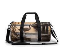 KLWQR Wild Goose by The Bridge Sac de sport pour homme et femme avec compartiment à chaussures, poche humide, 45 cm/22,9 cm/22,9 cm, style, 45 cm/22,9 cm/22,9 cm, Style :, 17.7in/9in/9in