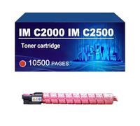 KLXFJ IM C2000 IM C2500 Cartouche De Toner avec Puce Compatible avec Les Imprimantes pour Ricoh IMC2000 Et IMC2500,Magenta-1 Pack
