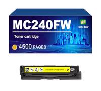 KLXFJ MC240FW Cartouches d'encre Compatible avec Les Imprimantes pour Ricoh M C240FW Et PC200W, Haute Capacité (4500 Pages),Yellow-1 Pack