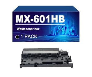 KLXFJ MX601HB Réceptacle De Toner Usagé Compatible avec Les Imprimantes pour Sharp MX-2651 MX-3051 MX-3061 MX-3071 MX-3551 MX-3561 MX-3571 MX-4051 MX-4061 Et MX-4071,Black-1 Pack