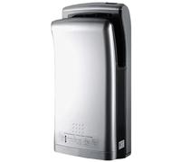 KLYDBMYT Automatic Electric Hand Dryer, 1800W Commercial Induction Hand Dryer with HEPA Filter, Automatic Induction Brushed Motor Hand Dryer for Commercial/Home Use,Silver