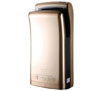 KLYDBMYT Electric Hand Dryer with HEPA Filter, Automatic Induction Hand Dryer, 5-7S High Speed Toilets Hand Dryer, Commercial/Home, for Commercial Locations,Gold