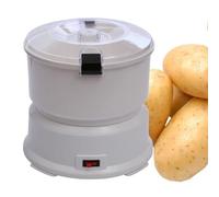 KLYDBMYT Éplucheuse à Pommes de Terre Automatique - Machine à éplucher rotative multifonctionnelle pour la Cuisine, Lave-Pommes de Terre Portable - Électrique, Outil Pratique pour la Maison