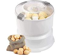 KLYDBMYT Éplucheuse à Pommes de Terre électrique, Machine à éplucher mécanique rotative, éplucheuse à Un Bouton, éplucheuse à Pommes de Terre multifonctionnelle et sûre