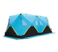 KLYDBMYT Tente de pêche sur Glace d'hiver, abri Thermique isolé et Pliable pour Le Camping en Plein air, cabane de pêche résistante au Gel avec Sac de Transport