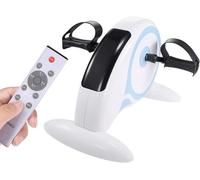 KLYDBMYT Vélo d'exercice électrique à pédales, Mini vélo d'exercice Portable à pédales, vélo d'exercice motorisé électrique, siège et résistance réglables, rééducation postopératoire