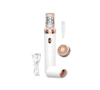 klyne EpilSmooth Pro Épilateur 2 en 1 pour Femme Rechargeable Sans Fil, avec Lumière LED Intégrée et Câble USB, Compact et facile à transporter,pour Visage, Bras, Corps et Jambes