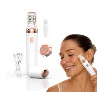 Klyne EpilSmooth Pro，Épilateur Électrique 2-en-1 Rechargeable pour Femmes avec Lumière LED, Tête de Remplacement Offerte,Épilation douce，Convient pour l'épilation complète du corps