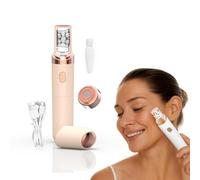 Klyne EpilSmooth Pro，Épilateur Électrique 2-en-1 Rechargeable pour Femmes avec Lumière LED, Tête de Remplacement Offerte,Épilation douce，Convient pour l'épilation complète du corps