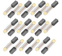 KLYNGTSK 20 Pièces Balai Charbon Moteur Electrique Balais en Charbon Universel Charbon pour Perceuse 5 * 5 * 11mm Charbon pour Machine Electrique Brosses de Carbone pour Ponceuses, Scies Circulaires