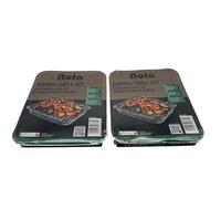 KM Firemaker 365 Lot de 2 paquets de 450 g de charbon de bois et de papier allume-feu pour pique-nique, barbecue instantané