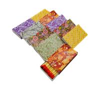 KM Firemaker - Lot de 10 boîtes d’allumettes longues 10 cm avec motifs décoratifs - Idéales pour barbecue, cheminée, bougies et décoration - Motifs variés