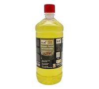 KM Firemaker - Lot de 2 bouteilles de 1 L de gel combustible inodore pour cheminées, pots à feu et foyers décoratifs - Allumage rapide et propre - Réf. 310