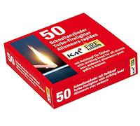 KM Firemaker - Lot de 24 boîtes de 50 allume-feux pour poêle à mazout avec tête d’allumage - Allumage rapide, pratique et sans résidus - Réf. 350