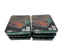 KM Firemaker 365 Lot de 2 paquets de 450 g de charbon de bois et de papier allume-feu pour pique-nique, barbecue instantané