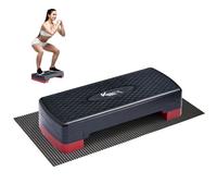 KM-Fit Stepper de fitness | Step Bench | réglableen hauteur sur 2 positions | Charge maximale : 200 kg | Stepper de gymnastique