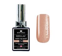 KM-Nails Shellac - 15 ml - Qualité studio - Haut pouvoir couvrant (maquillage perle)