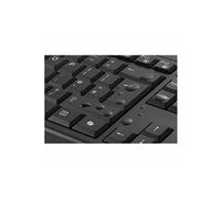 KM270 EQ - Ensemble clavier et souris - rechargeable - full size - sans fil - 2.4 GHz, Bluetooth - QWERTZ - Allemand