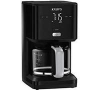 Krups Cafetière filtre Smart'n Light KM6008 — 1,25 l, arrêt auto, anti-gouttes, noir