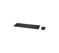 KM636 - Ensemble clavier et souris - sans fil - 2.4 GHz - QWERTZ - Allemand - noir
