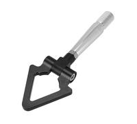 KMAGE Crochet Remorquage Course Triangle en Alliage À Visser pour Mitsubishi pour Lancer pour Évolution Evo X 10 2008-2016 (Black)