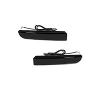 KMAGE Feux Réflecteur Pare-chocs Pour Mitsubishi Pour Lancer Pour Evo Pour Evolution ASX Pour Outlander Sport RVR Clignotant Dynamique Feu Freinage Arrière(Smoked Lens E)