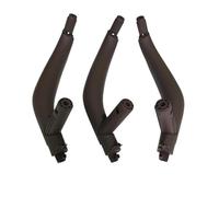 KMAGE Poignée De Porte Intérieure Passager En Fibre De Carbone Pour X5 X6 F15 F16 2014-2018 Conduite À Gauche Et À Droite - Panneau Intérieur 3 Pièces(RHD Moka)