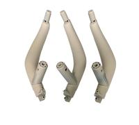 KMAGE Poignée De Porte Intérieure Passager En Fibre De Carbone Pour X5 X6 F15 F16 2014-2018 Conduite À Gauche Et À Droite - Panneau Intérieur 3 Pièces(LHD Oyster)