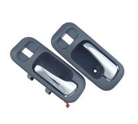 KMAGE Poignée Porte Intérieure Poignée De Porte Intérieure Avant Et Arrière 2 Pièces Pour CR-V 2.0L 1997-2001 Pour Odyssey 2.2L 2.3L 1995-1998(Left Right Grey)