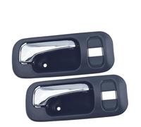 KMAGE Poignée Porte Intérieure Poignée De Porte Intérieure Avant Et Arrière 2 Pièces Pour CR-V 2.0L 1997-2001 Pour Odyssey 2.2L 2.3L 1995-1998(2 Pcs Black Right)