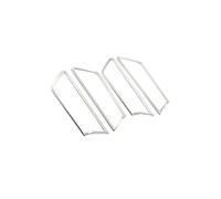 KMAGE Poignée Porte Intérieure Poignée Porte Intérieure En Acier Inoxydable Bande Garniture Cadre Bol Pour Skoda Pour Karoq 2018 2019 2020 2021 2022 2023 2024(Argent)
