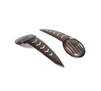 KMAGE Pour Mazda MX-5 2016-2024 ABS Noirci Voiture Feu Arrière Clignotant Cadre Couverture Garniture Autocollant Accessoires De Voiture