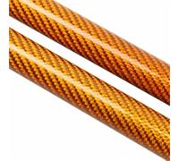 KMAGE pour Peugeot 3008 2016-2021 SUV Lift Supports Absorber Prop Front Hood Bonnet Modifier Gas Struts Shock Dampers Verin hydraulique de Capot(Carbon Fiber Orange)