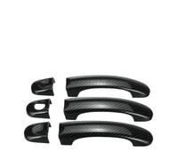 KMAGE Pour VW Pour Transporter T5 T6 Pour Caddy 2014 2013 2003-2015 2012 Pièces Extérieures Voiture Poignée Porte Ensemble Couvercle Poignée Fiber Carbone