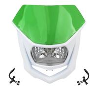 KMAGE Pour WR450 Ampoule Halogène Universelle Pour Phare De Moto(Green White)