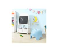 SoBuy KMB14-B Tabouret Enfant Design Pouf Pour Enfant Tabouret de Siège Chaise Pour Enfants Siège Garçons et Filles Cochonnet Bleu Clair - Haute Qualité