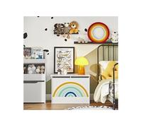 KMB70-W Coffre à Jouets pour Enfants, Boîte à Jouets, coffre de Rangement avec