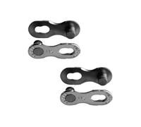 KMC - 11 NR EPT (X2) - Attache rapide chaine Argent - Taille unique