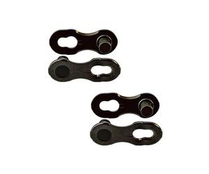 KMC - 12 NR DLC (X2) - Attache rapide chaine - Taille unique