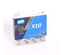 KMC_ 2019 X10.93 X10 - Chaîne de vélo 1/2 x 11/128 - 10 vitesses, 116 maillons