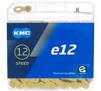 KMC e12 Ti-N Gold E-Bike Chain - 12-speed taille unique