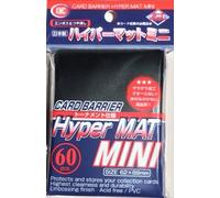 KMC 60 Hyper Mat Black Small Mini Size Sleeves - Japanese Size - YU-Gi-Oh!