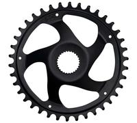 KMC 7 Corona Unisex Adulto, Nero, 38T, Chainline 47.5mm