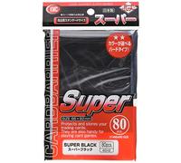 KMC - 80 Pochettes Card Barrier Super Series Super Noir